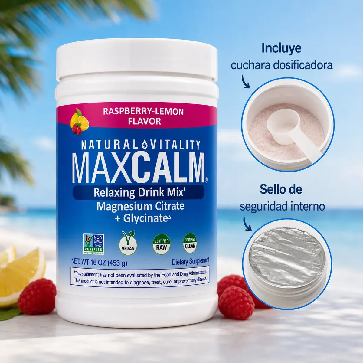 MAXCALM - 453 g (16 oz)