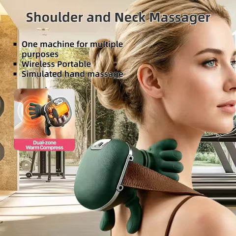 Masajeador Eléctrico para cuello y espalda